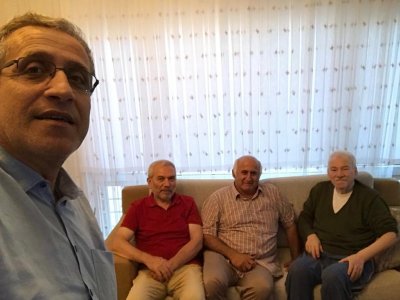EMO İSTANBUL ŞUBESİ ESKİ BAŞKANLARINDAN ÜNAL ERDOĞAN`A ZİYARET