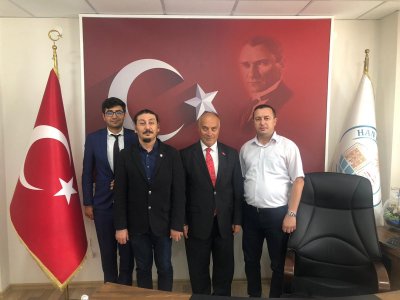 HAN İLÇESİ BELEDİYE BAŞKANI ERDAL ŞANLI ZİYARET EDİLDİ.