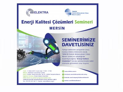 ENERJİ KALİTESİ ÇÖZÜMLERİ SEMİNERİ