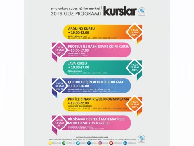 YENİ DÖNEM KURSLARI DEVAM EDİYOR