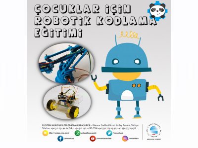 ÇOCUKLAR İÇİN ROBOTİK KODLAMA EĞİTİMİ AÇILACAK