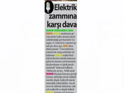 BİZİM SAKARYA: ELEKTRİK ZAMMINA KARŞI DAVA