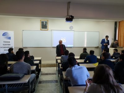YÜKSEK GERİLİM ELEKTRİK TESİSLERİNİN PROJELENDİRİLMESİ SEMİNERİ YAPILDI