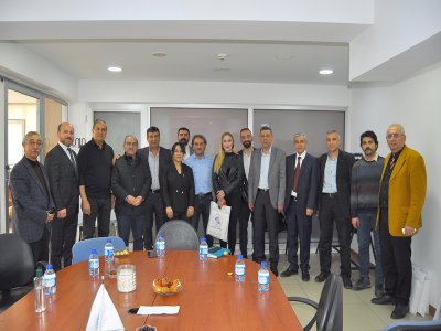 CHP ÇANKAYA İLÇE YÖNETİCİLERİ EMO ANKARA ŞUBESİ YÖNETİM KURULU ÜYELERİNE TEBRİK ZİYARETİNDE BULUNDULAR