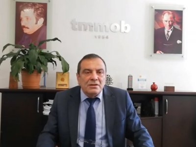 TMMOB BAŞKANI EMİN KORAMAZ`IN ÜYELERİMİZE SESLENİŞİ