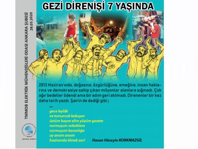 GEZİ DİRENİŞİ 7 YAŞINDA