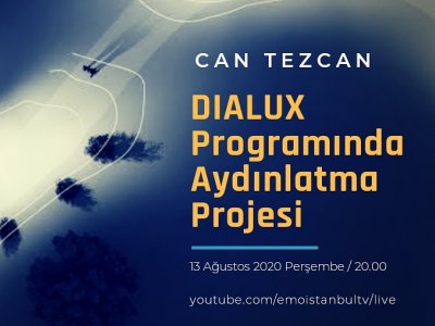 DIALUX PROGRAMINDA AYDINLATMA PROJESİ