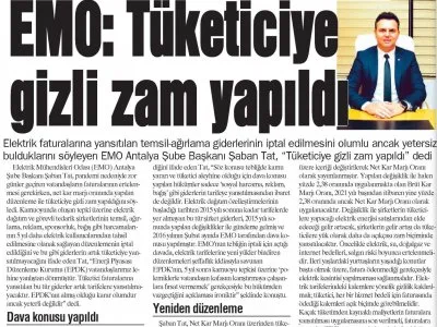 TÜKETİCİYE GİZLİ ZAM YAPILDI (AKDENİZ MANŞET-21.12.2020)