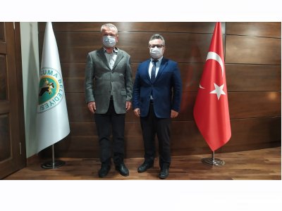 ÇAYCUMA BELEDİYE BAŞKANI BÜLENT KANTARCI`YA ZİYARET!