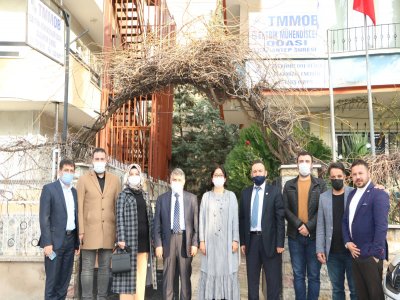 GELECEK PARTİSİ YÖNETİM KURULU ŞUBEMİZİ ZİYARET ETTİ
