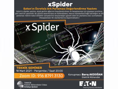 TEKNİK EĞİTİM: XSPIDER-EATON`IN ÜCRETSİZ ARK PARLAMASI DEĞERLENDİRME YAZILIMI