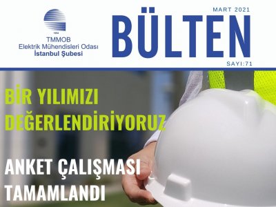 EMO İSTANBUL ŞUBESİ`NİN YENİ BÜLTENİ YAYINLANDI