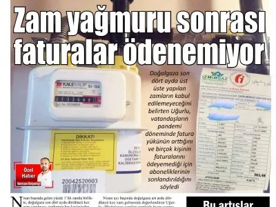 ZAM YAĞMURU SONRASI FATURALAR ÖDENEMİYOR (YENİ BAKIŞ)