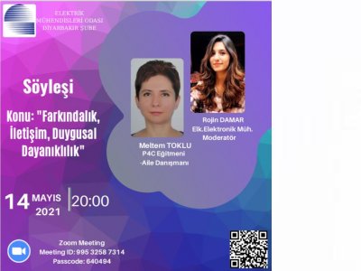 FARKINDALIK, İLETİŞİM, DUYGUSAL DAYANIKLILIK KONULU SÖYLEŞİ YAPILACAKTIR