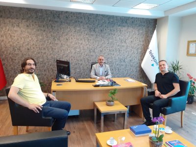 ORDU TELEKOM İL MÜDÜRLÜĞÜNE GETİRİLEN ZAFER ONUR ATASOY ZİYARET EDİLDİ