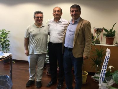 TÜRK TELEKOM ZONGULDAK İL MÜDÜRLÜĞÜNE ATANAN KADİR UZUN`A TEBRİK ZİYARETİ