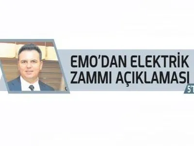 EMO`DAN ELEKTRİK ZAMMI AÇIKLAMASI (LİDER-02.07.2021)