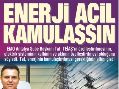ENERJİ ACİL KAMULAŞSIN (ANTALYA EKSPRES-06.07.2021)