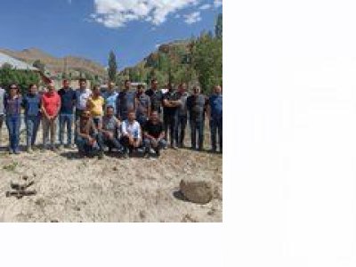 TMMOB İL KOORDİNASYON KURULLARI VAN`DA TEKNİK İNCELEMELERDE BULUNDU.