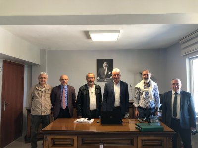ELEKTRİK MÜHENDİSLERİ ODASI YÖNETİM KURULU`NDAN ÇORUH ELEKTRİK DAĞITIM A.Ş. ZİYARETİ