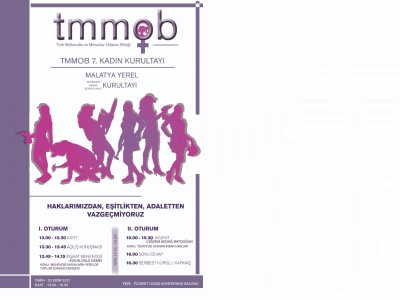TMMOB MALATYA 7.YEREL KADIN KURULTAYI DÜZENLENDİ.