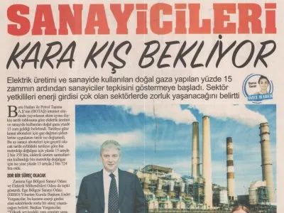 SANAYİCİYİ KARA KIŞ BEKLİYOR​​​​​​​ (İLK SES)