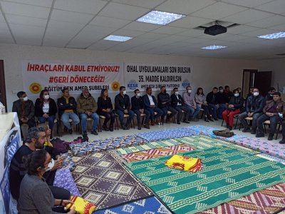 TMMOB DİYARBAKIR İL KOORDİNASYONUNDAN EĞİTİM-SENE ZİYARET