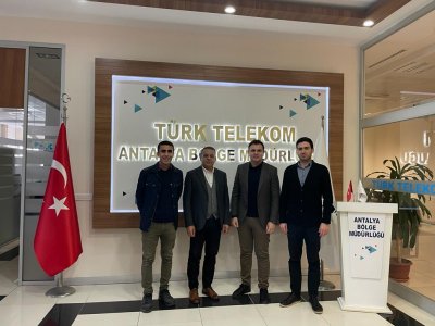 TÜRK TELEKOM ANTALYA BÖLGE MÜDÜRLÜĞÜ ZİYARETİ