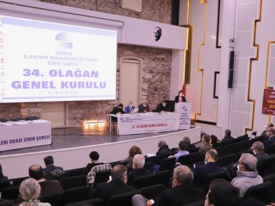 EMO İZMİR ŞUBESİ 33. OLAĞAN GENEL KURULU DÜZENLENDİ
