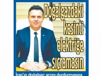 DOĞALGAZDAKİ KESİNTİ ELEKTRİĞE SIÇRAMASIN (AKDENİZ MANŞET-24.01.2022)