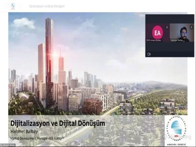 DİJİTALİZASYON VE DİJİTAL DÖNÜŞÜM BAŞLIKLI WEBINAR DÜZENLENDİ