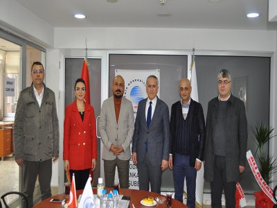 TMMOB MAKİNA MÜHENDİSLERİ ODASI KAYSERİ ŞUBESİ YÖNETİCİLERİ ŞUBEMİZİ ZİYARET ETTİLER