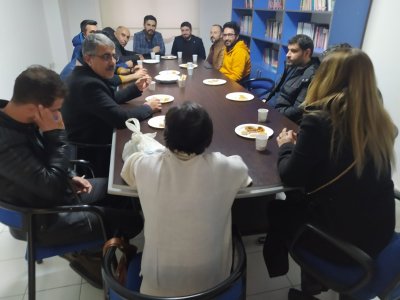 KESK DİYARBAKIR ŞUBELER PLATFORMUNA TEŞEKKÜR ZİYARETİ..