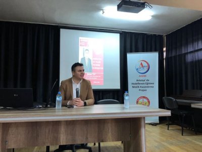 ANTALYA LİSESİ`NDE MESLEK TANITIMI YAPILDI