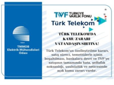 TÜRK TELEKOMDA KAMU ZARARI VATANDAŞIN SIRTINA