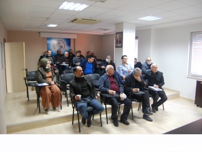 MERSİN ŞUBEDEKİ SMM Lİ ÜYELERİMİZLE BULUŞTUK