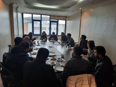 BATMANDA SMMLİ ÜYELERLE BİR ARAYA GELİNDİ.