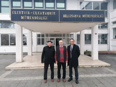 KTÜ MÜHENDİSLİK FAKÜLTESİ ELEKTRİK ELEKTRONİK MÜHENDİSLİĞİ BÖLÜM BAŞKAN ZİYARETİ