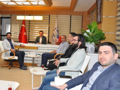 JEOLOJİ MÜHENDİSLERİ ODASI`NDAN ŞUBEMİZİ ZİYARET