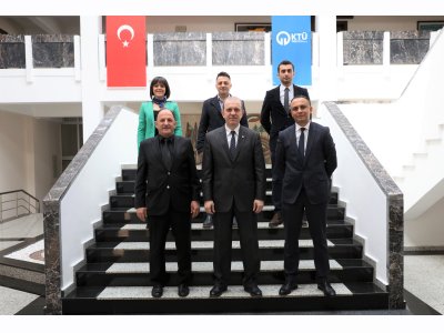 KARADENİZ TEKNİK ÜNİVERSİTESİ REKTÖRÜ SAYIN PROF. DR. HAMDULLAH ÇUVALCI`YA ZİYARET