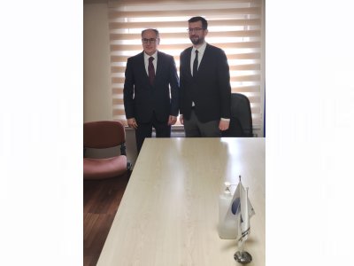 CHP TEPEBAŞI İLÇE BAŞKANI ATİLAY DALGIÇ VE YÖNETİM KURULU ÜYELERİ ŞUBEMİZİ ZİYARET ETTİ