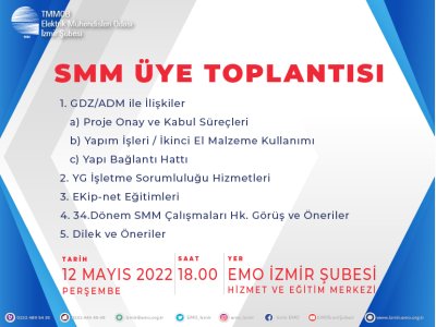 SMM ÜYE TOPLANTISI
