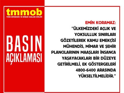 BU ÜLKENİN HARCINDA MÜHENDİS, MİMAR VE ŞEHİR PLANCILARININ EMEĞİ VAR EK GÖSTERGE HAKKIMIZ!