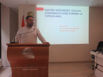 TOPRAKLAMA SİSTEMLERİ VE ÖLÇÜM UYGULAMALARI TEKNİK SEMİNERİ DÜZENLENDİ