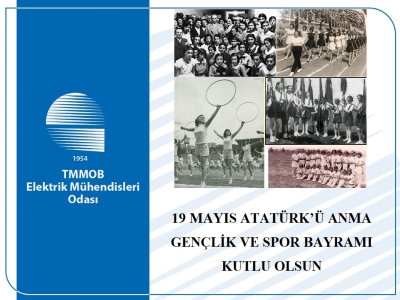 19 MAYIS ATATÜRKÜ ANMA GENÇLİK VE SPOR BAYRAMI KUTLU OLSUN