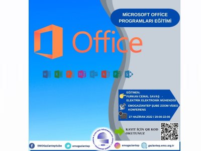 MİCROSOFT OFFİCE PROGRAMI EĞİTİMİ BAŞLIYOR