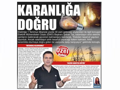 KARANLIĞA DOĞRU (ANTALYA GÜNDEM - 22.06.2022)