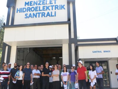 MENZELET KILAVUZLU HİDROELEKTRİK SANTALİ TEKNİK GEZİSİ DÜZENLENDİ