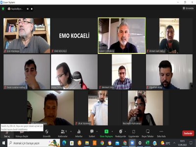 ASANSÖR SMM EĞİTİMİ ONLİNE DÜZENLENDİ
