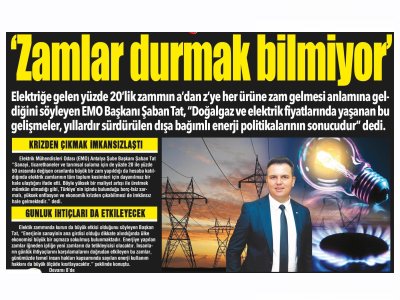 ZAMLAR DURMAK BİLMİYOR (03.09.2022-AKDENİZ`DE YENİ YÜZYIL)